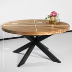 100% Mango Massief  ronde eettafel 50kg zwaar NIEUW‼️ 150cm, Huis en Inrichting, Tafels | Eettafels, Ophalen of Verzenden, Nieuw