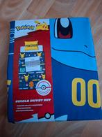Pokémon dekbedovertrek nieuw, Enlèvement ou Envoi, Neuf, Garçon ou Fille, Housse de couette