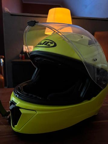 HJC i70 motorhelm M Fluo Geel. beschikbaar voor biedingen