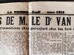 LA DISCOURS DE M. LE DR. VAN DE PERRE..., Verzamelen, Ophalen