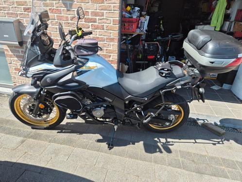Suzuki 650 vstrom 2022 complet gps 7000km toujour garantie, Motoren, Motoren | Suzuki, Particulier, Ophalen