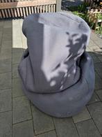 zitzak, Huis en Inrichting, Zitzakken, Ophalen, Zo goed als nieuw, Grijs, Zitzak
