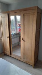 Garde robes 3 portes, Avec espace de penderie, 150 à 200 cm, Utilisé, Chêne