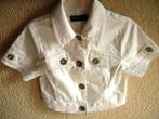 Très jolie veste blanche - Terre Bleue - taille 128, Comme neuf, Fille, Pull ou Veste, Envoi