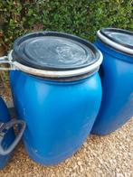 tonneau 120L et 30L avec couvercle, Ophalen, Gebruikt