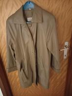 lederen dames jas, Kleding | Dames, Jassen | Zomer, Ophalen of Verzenden, Gedragen, Maat 38/40 (M), Beige