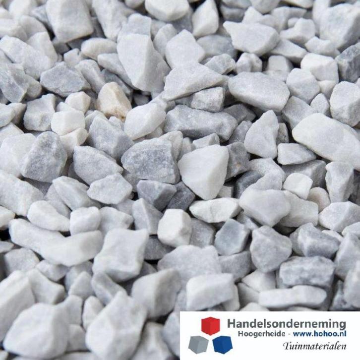 Icy blue split extra white wit grijs blauw siersplit tuinpad, Tuin en Terras, Grind, Keien en Split, Nieuw, Split, Multi, Verzenden