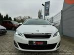 Peugeot 308 allure 2015 073000km automaat benzine pano leder, Auto's, 1198 cc, Wit, Leder, 5 deurs