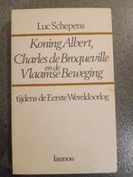 Koning Albert,Charles de Broqueville en de Vlaamse Beweging., Ophalen, Zo goed als nieuw