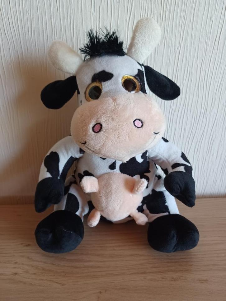 Koe knuffel, Enfants & Bébés, Jouets | Peluches, Utilisé, Vache, Enlèvement ou Envoi