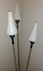 50's tripod staanlamp, vintage lamp, retro verlichting, Vintage, 150 à 200 cm, Enlèvement, Utilisé