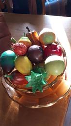 Vintage houten sierfruit,  fake fruit, decoratief fruit, Enlèvement ou Envoi