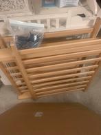 Mooi park-kinderbox in licht beuk, Kinderen en Baby's, Ophalen, Zo goed als nieuw, Wieltjes