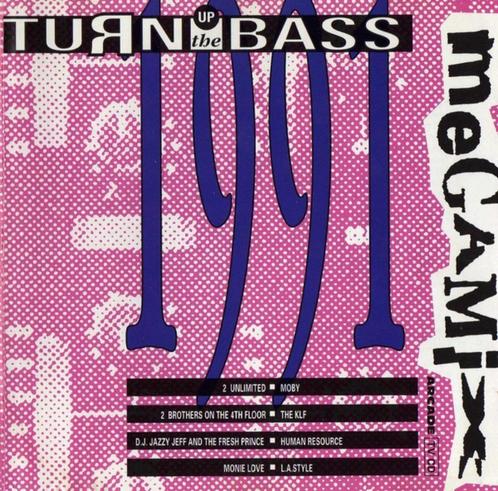 CD- Turn up the bass -Megamix 1991, CD & DVD, CD | Pop, Enlèvement ou Envoi