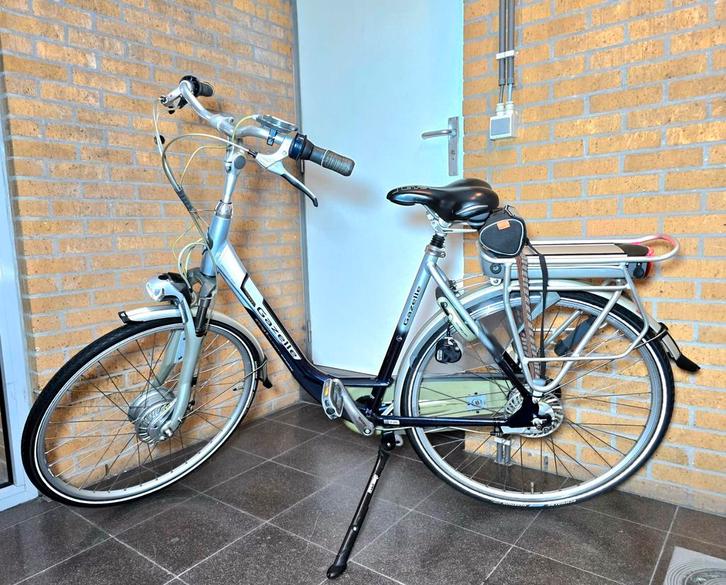 Electrisch fiets gazelle met gold batterij en weinig km, Fietsen en Brommers, Elektrische fietsen, Gazelle, Ophalen