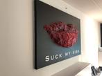 Kunstwerk Christian De Wulf Suck my kiss, Ophalen