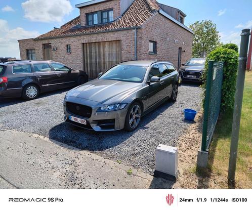 Jaguar XF Sportbrake 25T, 76.500km, black pack, Auto's, Jaguar, Particulier, XF, ABS, Achteruitrijcamera, Adaptieve lichten, Airbags