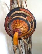 Folk Art Burkina Faso, authentieke Saponé hoed. Handmade, Antiek en Kunst, Ophalen of Verzenden