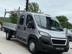 Peugeot Boxer 2.2 BlueHDi TVA*BTW BENNE/ 7PLACES/ NAVI/ CAME, Voorwielaandrijving, Stof, Gebruikt, 4 cilinders