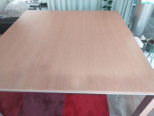 Eikenhouten eet- of bureautafel, Huis en Inrichting, Tafels | Eettafels, Metaal, Ophalen