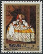 Manama 1968 - Yvert 67PASW - Schilderijen (ST), Postzegels en Munten, Verzenden, Gestempeld