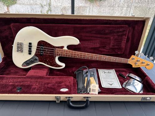 Fender Jazz Bass Custom Shop 64’ Relic, Muziek en Instrumenten, Snaarinstrumenten | Gitaren | Bas, Ophalen