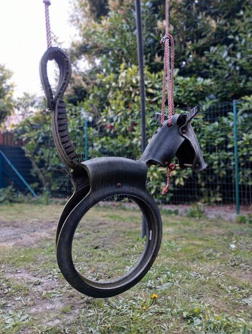Schommel Esschert Design paard, Kinderen en Baby's, Speelgoed | Buiten | Speeltoestellen, Schommel, Ophalen