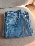Blauwe jeansbroek "cowgirl" stijl, slechts één keer gebruikt, Kleding | Dames, Ophalen, Zo goed als nieuw