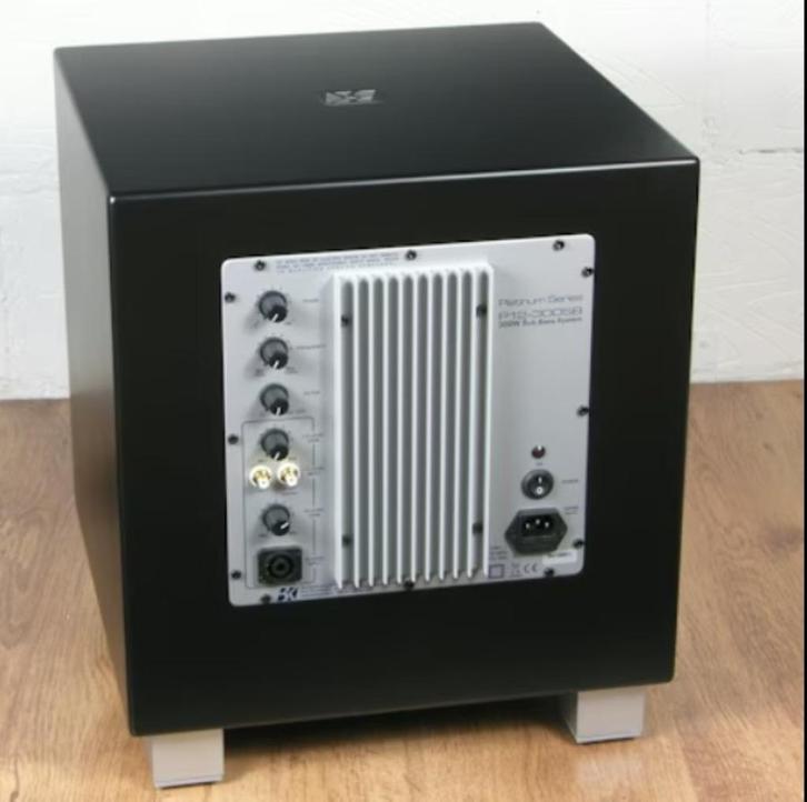 GEZOCHT!  BK Electronics P12-300SB DF Subwoofer ., Audio, Tv en Foto, Luidsprekerboxen, Zo goed als nieuw, Subwoofer, 120 watt of meer