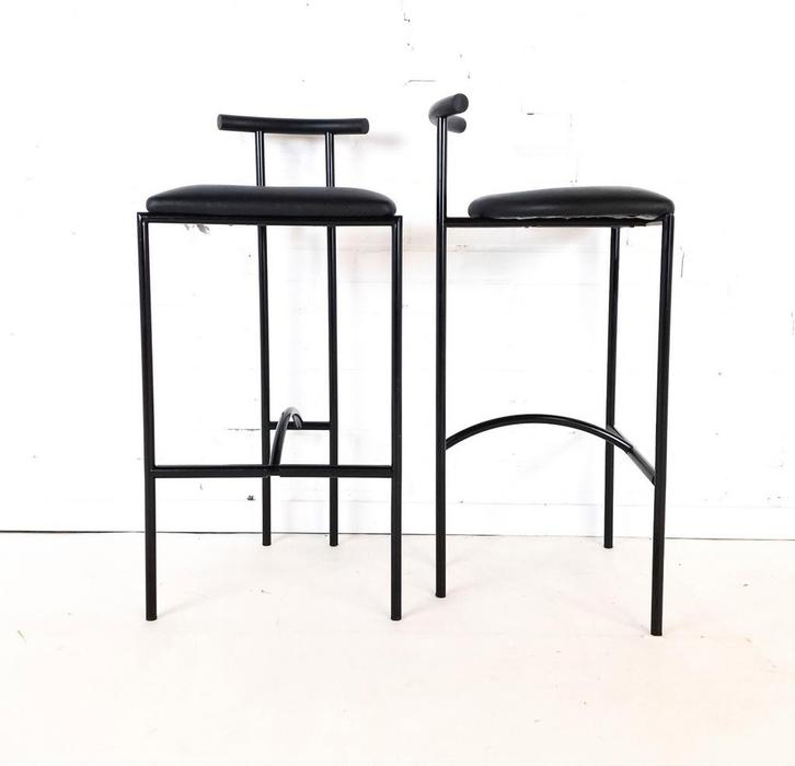 2x vintage barkruk Tokyo Rodney Kinsman Bieffeplast, Antiek en Kunst, Antiek | Meubels | Stoelen en Sofa's, Ophalen