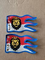 2x vlag Lego Royal Knights Castle, Ophalen of Verzenden, Zo goed als nieuw, Lego