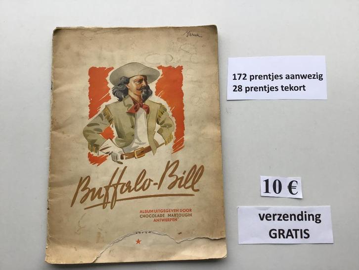 Album en chocolat Buffalo Bill | Martougin Antwerp, Antiquités & Art, Antiquités | Livres & Manuscrits, Enlèvement ou Envoi