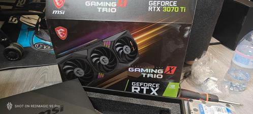 MSI Gaming X Trio RTX 3070 Ti, Computers en Software, Videokaarten, Zo goed als nieuw, Nvidia, PCI-Express 4.0, GDDR6, HDMI, Ophalen