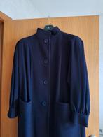 Lange blauwe mantel zuivere scheerwol Geissler, Vêtements | Femmes, Vestes | Hiver, Taille 42/44 (L), Geissler, Enlèvement ou Envoi