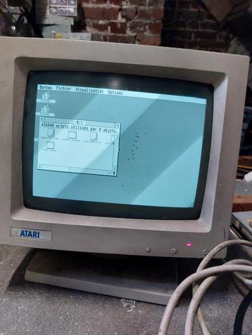 a vendre ecran atari noir et blanc pour atari st ste, Enlèvement