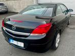 Opel Astra 1.6i Cabrio met 163.000km Airco 2008 Gekeurd Vvk, Autos, Cabriolet, Boîte manuelle, Noir, 2 portes