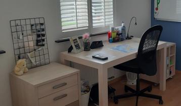 jeugdslaapkamer met bureau, Enlèvement, Utilisé, Une personne, Modern
