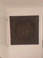Prachtige wanddecoratie huis van de wereld 100x100cm, Ophalen, Zo goed als nieuw