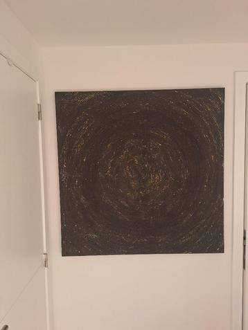 Prachtige wanddecoratie huis van de wereld 100x100cm  beschikbaar voor biedingen