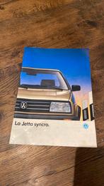Oude Volkswagen Jetta Syncro-catalogus, Verzamelen, Ophalen