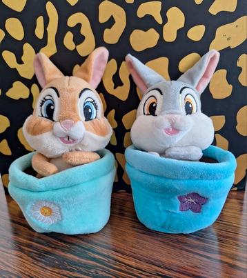 Knuffel Stampertje Miss Bunny bloempot Disney 20 cm beschikbaar voor biedingen