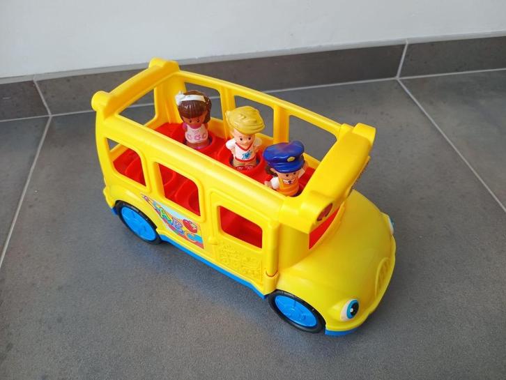 Fisher Price schoolbus, Kinderen en Baby's, Speelgoed | Fisher-Price, Gebruikt, Auto of Voertuig, Met geluid, Ophalen