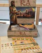 RA Game of Gods and Glory in Ancient Egypt + uitbreiding set, Hobby en Vrije tijd, Een of twee spelers, Ophalen of Verzenden, Zo goed als nieuw