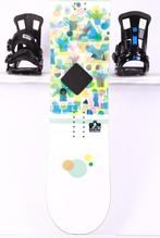 145 dames snowboard GNU B-NICE 2024, White/blue, Sport en Fitness, Snowboarden, Verzenden, Gebruikt, Board
