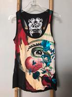 Desigual Cirque du Soleil top, maat M, Maat 38/40 (M), Zwart, Gedragen, Desigual