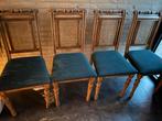 Stoelen, Huis en Inrichting, Stoelen, Ophalen, Gebruikt, Riet of Rotan, Vier