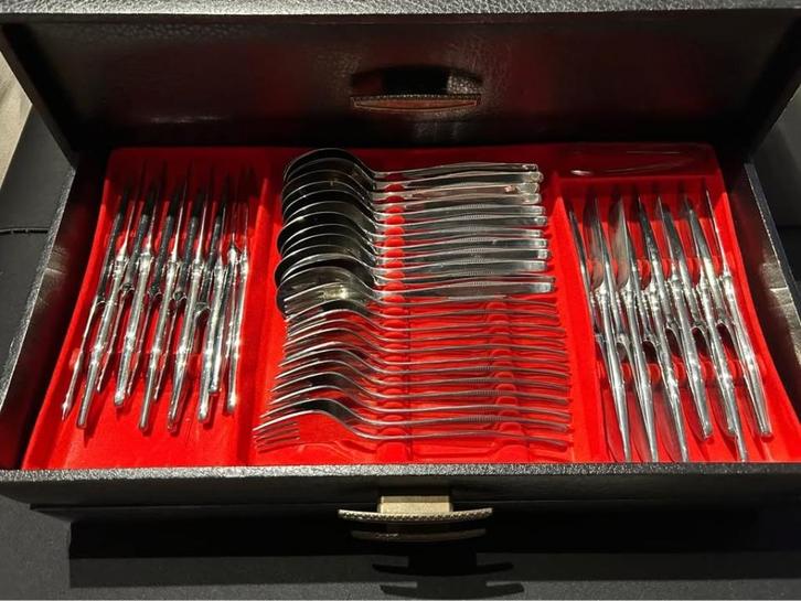 Bestekkoffer, Huis en Inrichting, Keuken | Bestek, Nieuw, Bestekset, Overige materialen, Vaatwasserbestendig, Ophalen