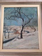 Winterlandschap van Leonard De Buck, Antiek en Kunst, Ophalen