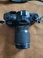 Canon A1 met Canon FD 35-105mm zoom macro lens, TV, Hi-fi & Vidéo, Appareils photo analogiques, Comme neuf, Reflex miroir, Canon