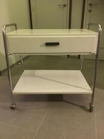 Oude vintage medische trolley, Huis en Inrichting, Gebruikt, Metaal